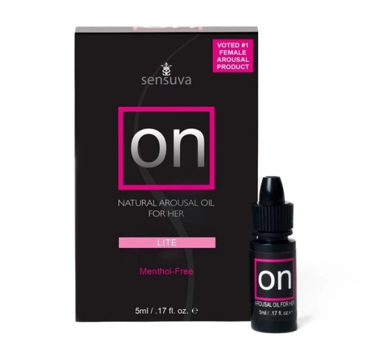 Olejek stymulujący (słabszy) - Sensuva ON Arousal Oil Lite 5 ml